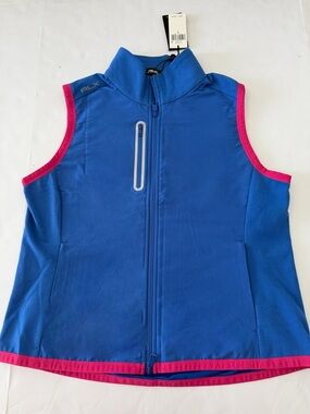 Ralph Lauren RLX Royal Blue Jacket with Light Pink Trim